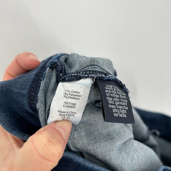 MADEWELL The Anywhere Jean Stretch Denim Skinny Blue Jeans Size 29 - Picture 6 of 7